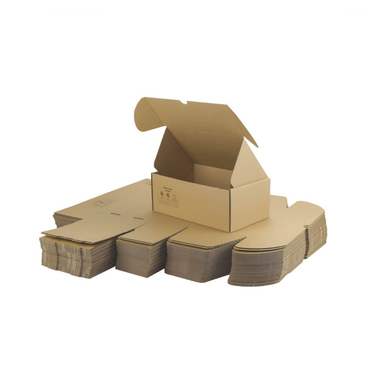 BBA Emballages - Lot de 50 Boîtes carton colis poste - 25 x 15 x 10 cm