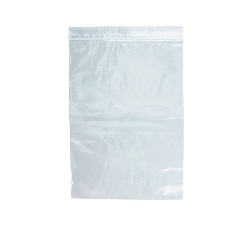 Sachet transparent 15cmx25cm autocollant