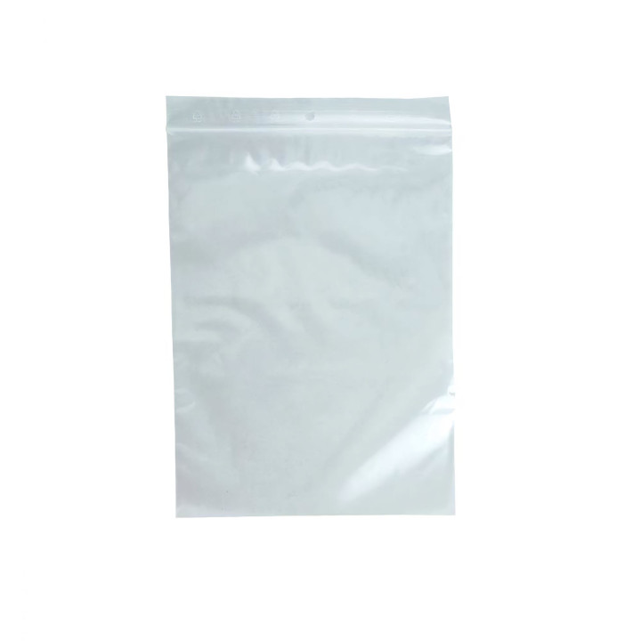 lot de 100 Sachets Zip Refermables 15 X 22 CM, Sachet Plastique  transparent à fermeture Zip, Sac de congélation