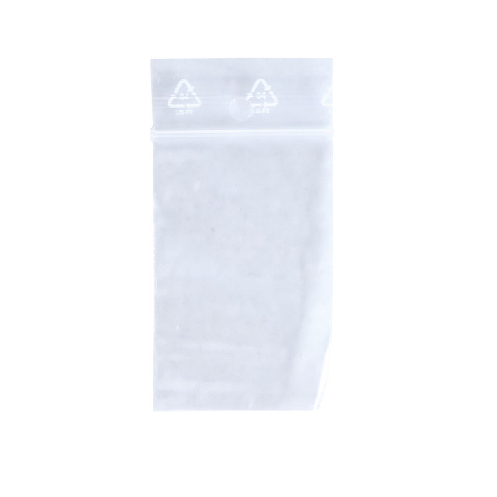 Sachet plastique fermeture zip par 500 160x220mm - Emballage chez