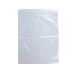 Sachet plastique à fermeture adhésive repositionnable 40 microns