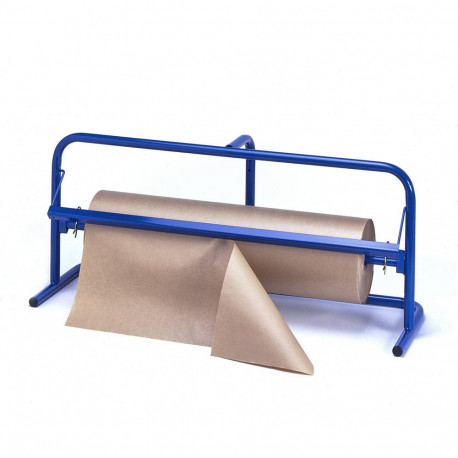 Dérouleur papier kraft horizontal pour rouleaux de 20 à 80 cm de large