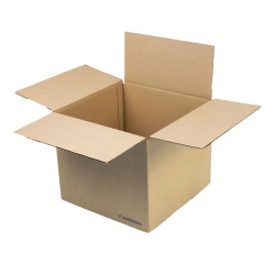 Carton standard simple cannelure 25x25x15 cm