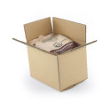 Carton double cannelure 20 x 14 x 14 cm