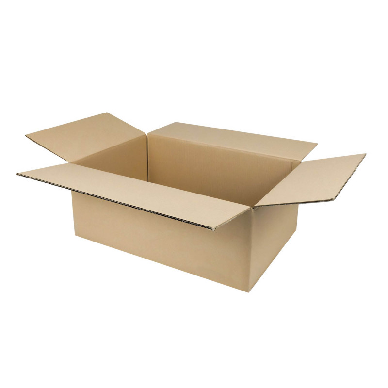 Pack 25 Caisse Carton Double Cannelure 60x40x40