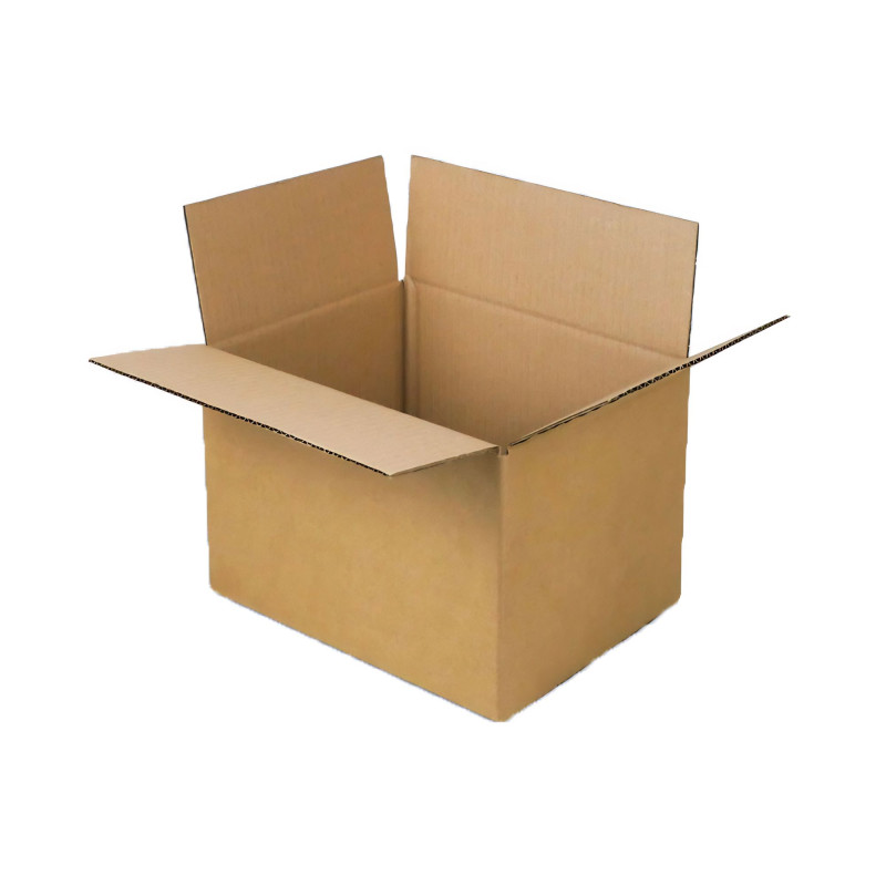 Carton simple cannelure 37,4 x 25,4 x 31,4 cm