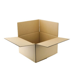 Carton standard simple cannelure 25x25x15 cm