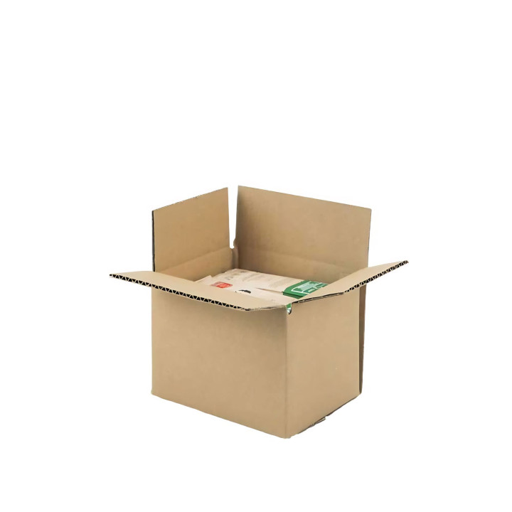 Lot De 100 Caisses Américaines En Carton Simple Cannelure - Dimensions 160x120x110 Mm - Pour Emballage, Stockage, Déménagement