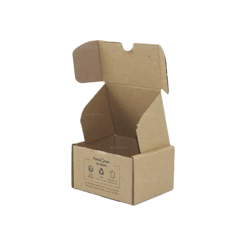 Pochette carton plat brun autocollante bande protectrice - 21,3 x 26,8 cm -  Lot de 100