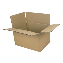 Carton double cannelure 45 x 32 x 27 cm