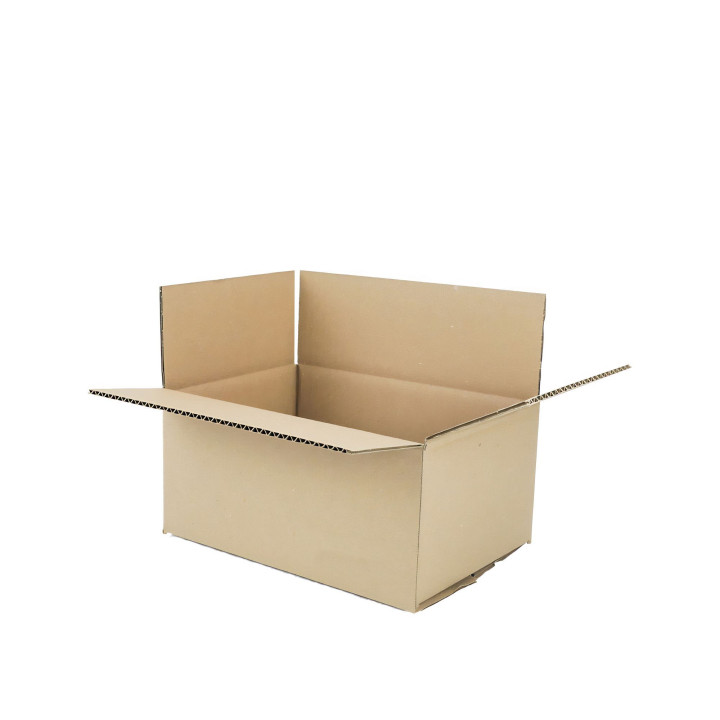 Boite en carton simple cannelure 27x19x12 cm