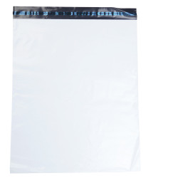Pochette plastique opaque recyclable 40 x 50 cm 70µ