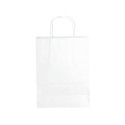 Sac kraft blanc 18 x 8 x 24 cm