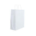 Sac kraft blanc 28 x 12 x 36 cm