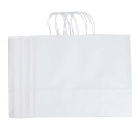 Sac kraft blanc 42 x 12 x 36 cm