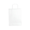 Sac kraft blanc 24 x 12 x 31 cm