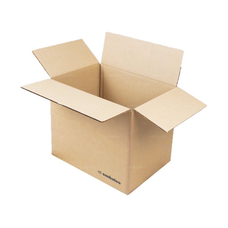 20 Cartons déménagement - 55 cm x 35 cm x 33 cm - simple cannelure