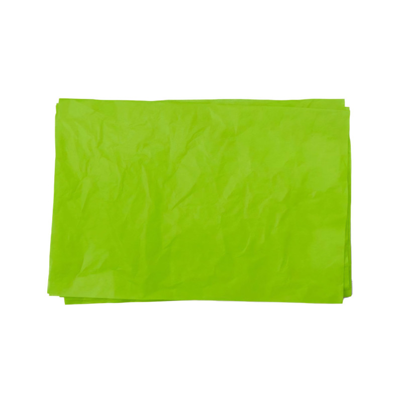 Papier de soie vert citrus