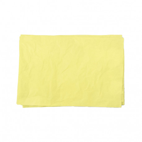 Papier de soie jaune