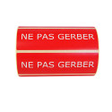 Etiquette "NE PAS GERBER"