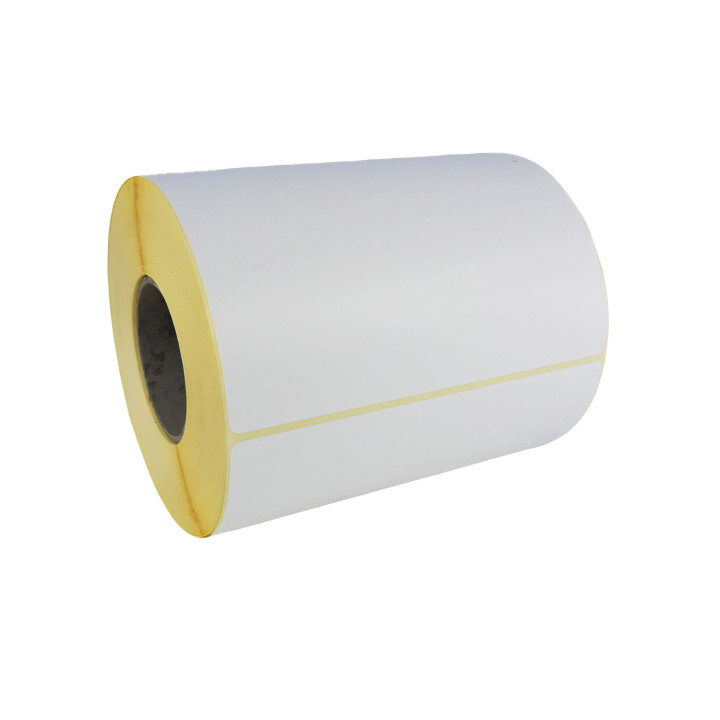 2 rouleaux d'étiquettes autocollantes 15 x 50 mm - coloris blanc, Papier  pour imprimantes thermiques