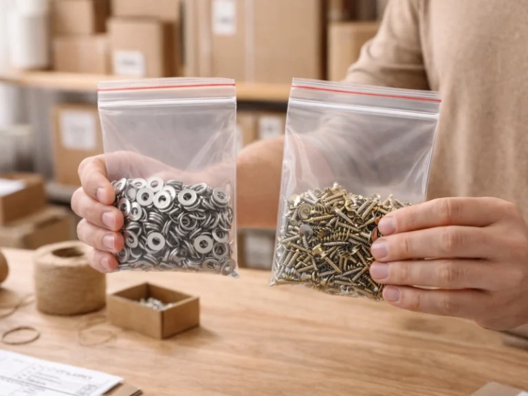 Sachet zip : l&rsquo;outil indispensable pour sécuriser vos petites pièces (et votre organisation).