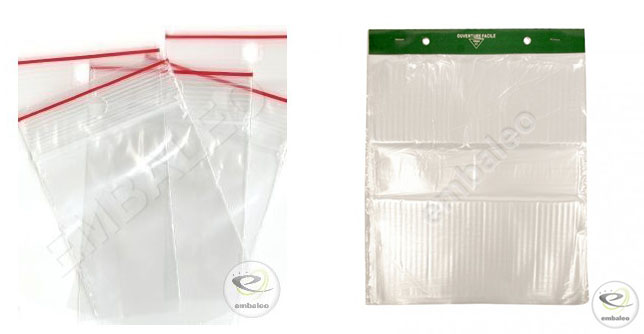 Sachet zip VS Sachet plastique en liasse
