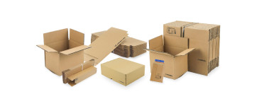 Lot De 25 Boîtes De Déménagement En Carton 14x12x4 Pouces - Carton Ondulé Robuste, Neuves