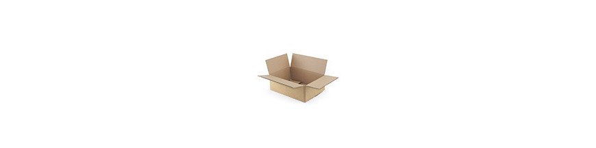 Caisse carton ondulé, dim. interne: 250 x 180 x 150 mm, simple  cannelure,cannelure C, 4.000 mm, FEFCO 0201, Kraftliner