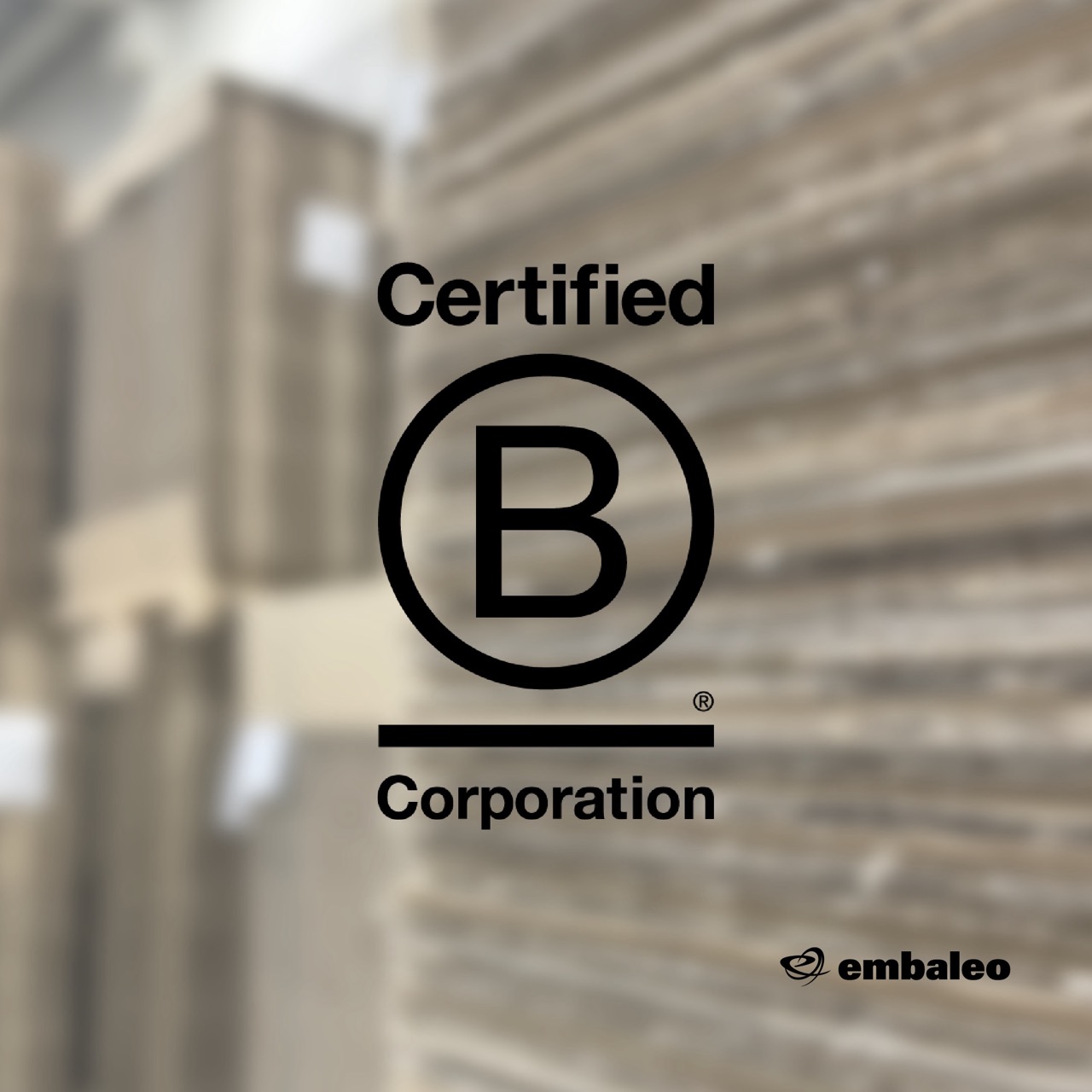 Logo B Corp Embaleo