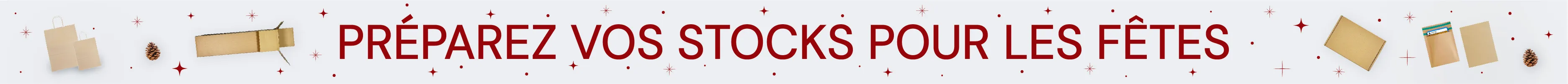 Préparez vos stocks pour les fêtes : voir la sélection de Noël
