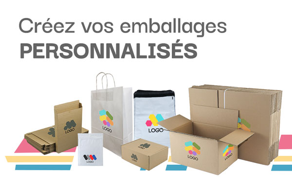 Créez vos propres emballages personnalisés pour augmenter votre visibilité!