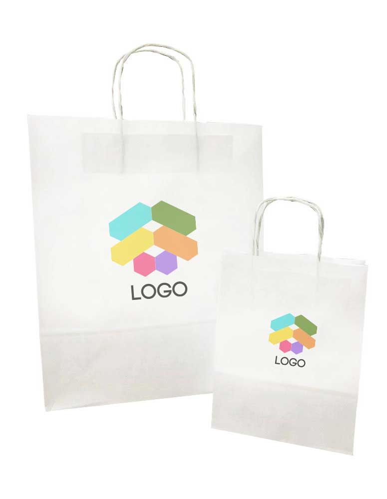 Bolsa kraft personalizada