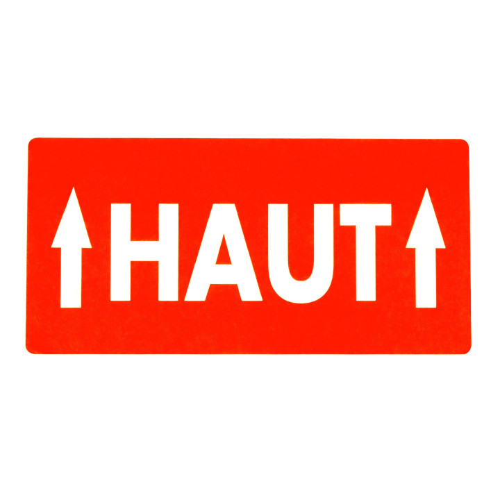 Étiquette Haut Bas