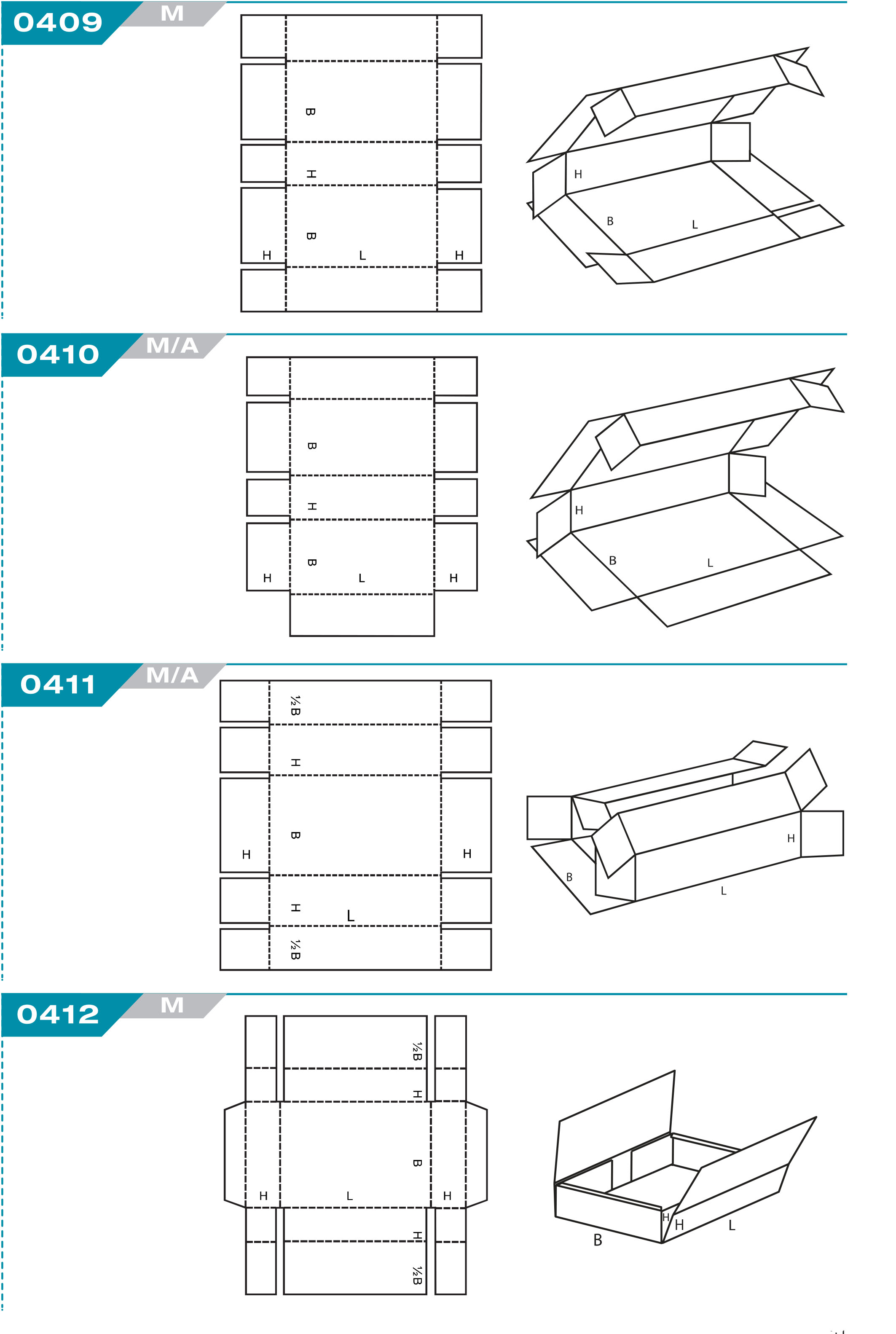 code fefco enveloppes