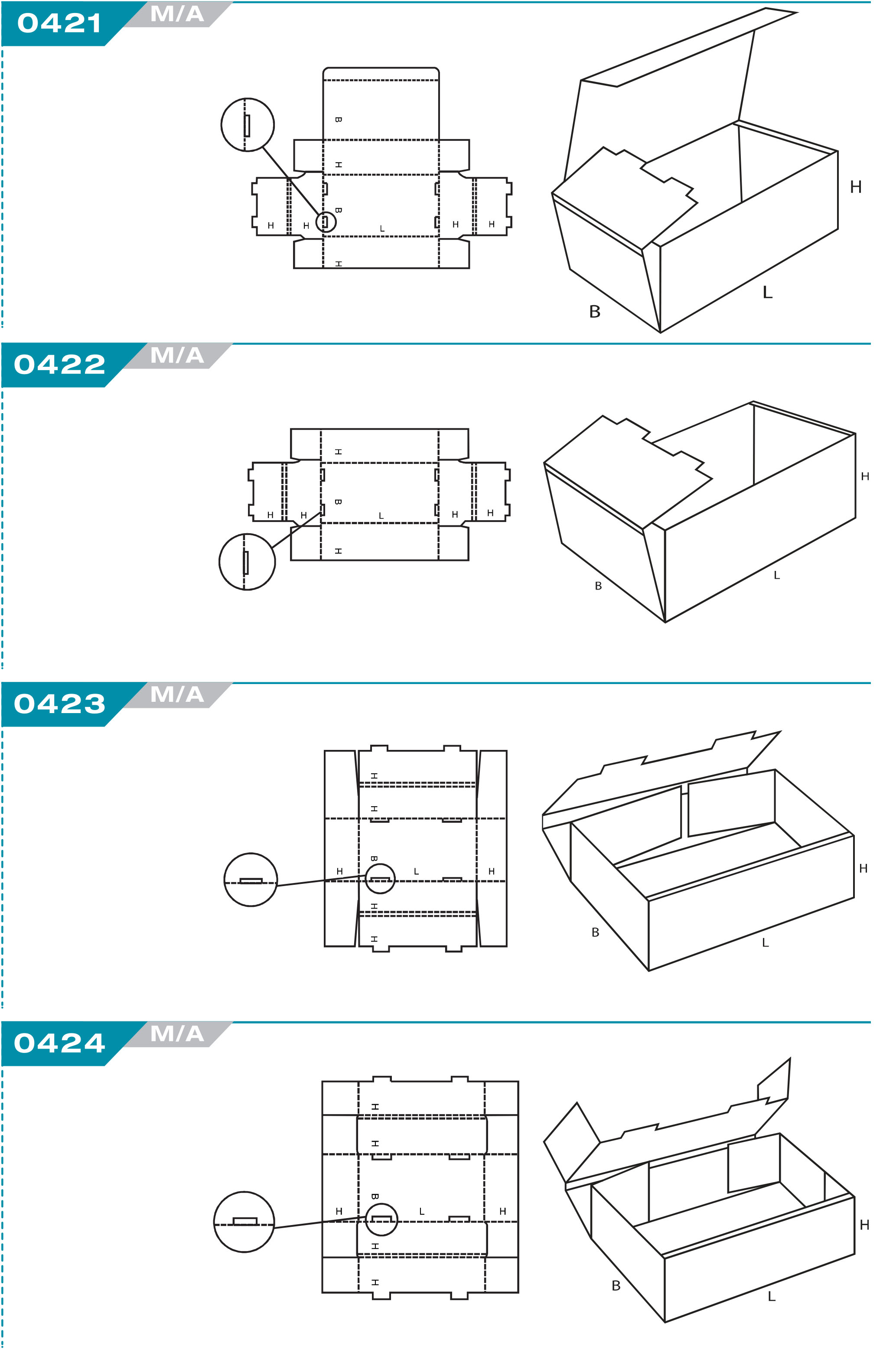 code fefco enveloppes