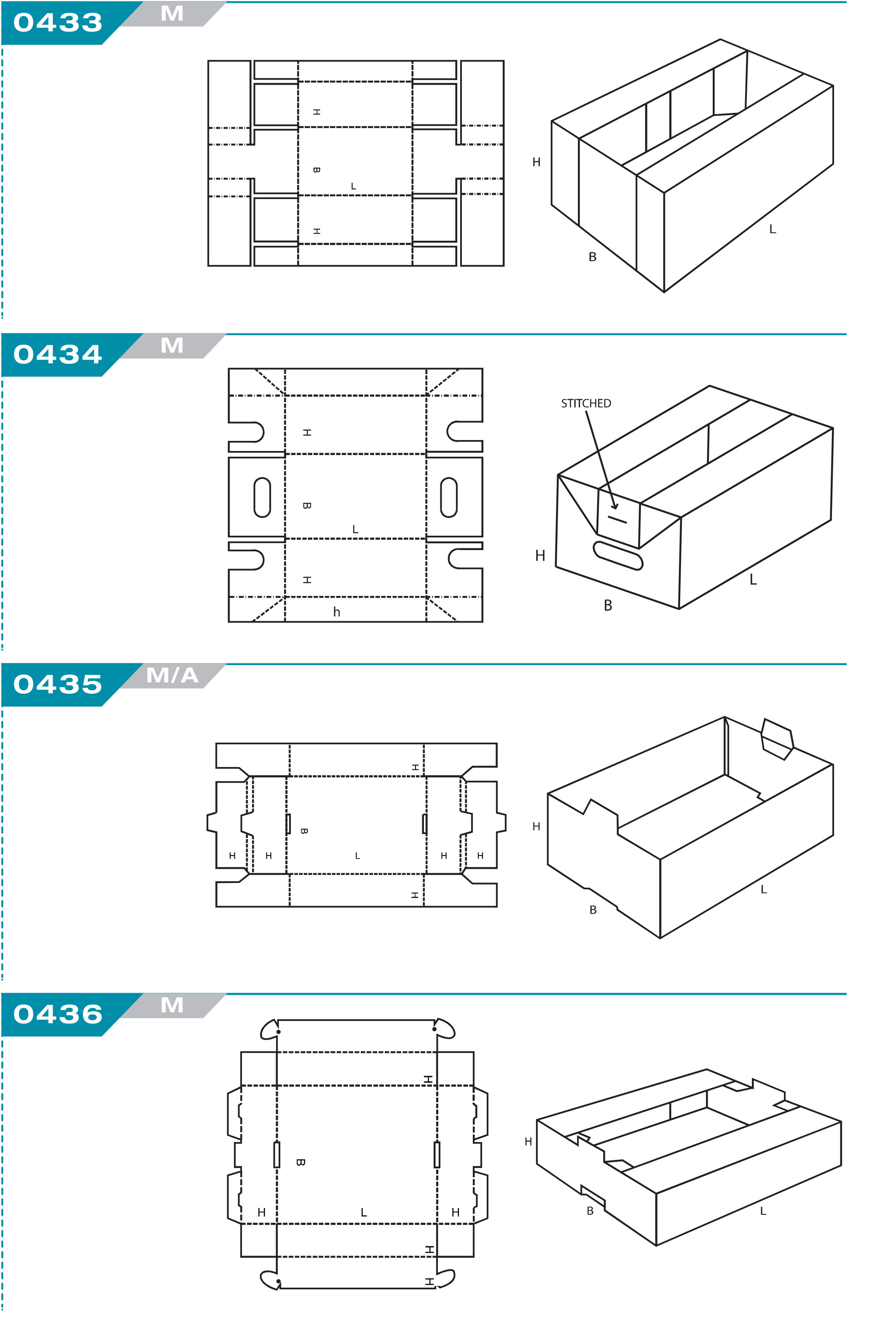 code fefco enveloppes