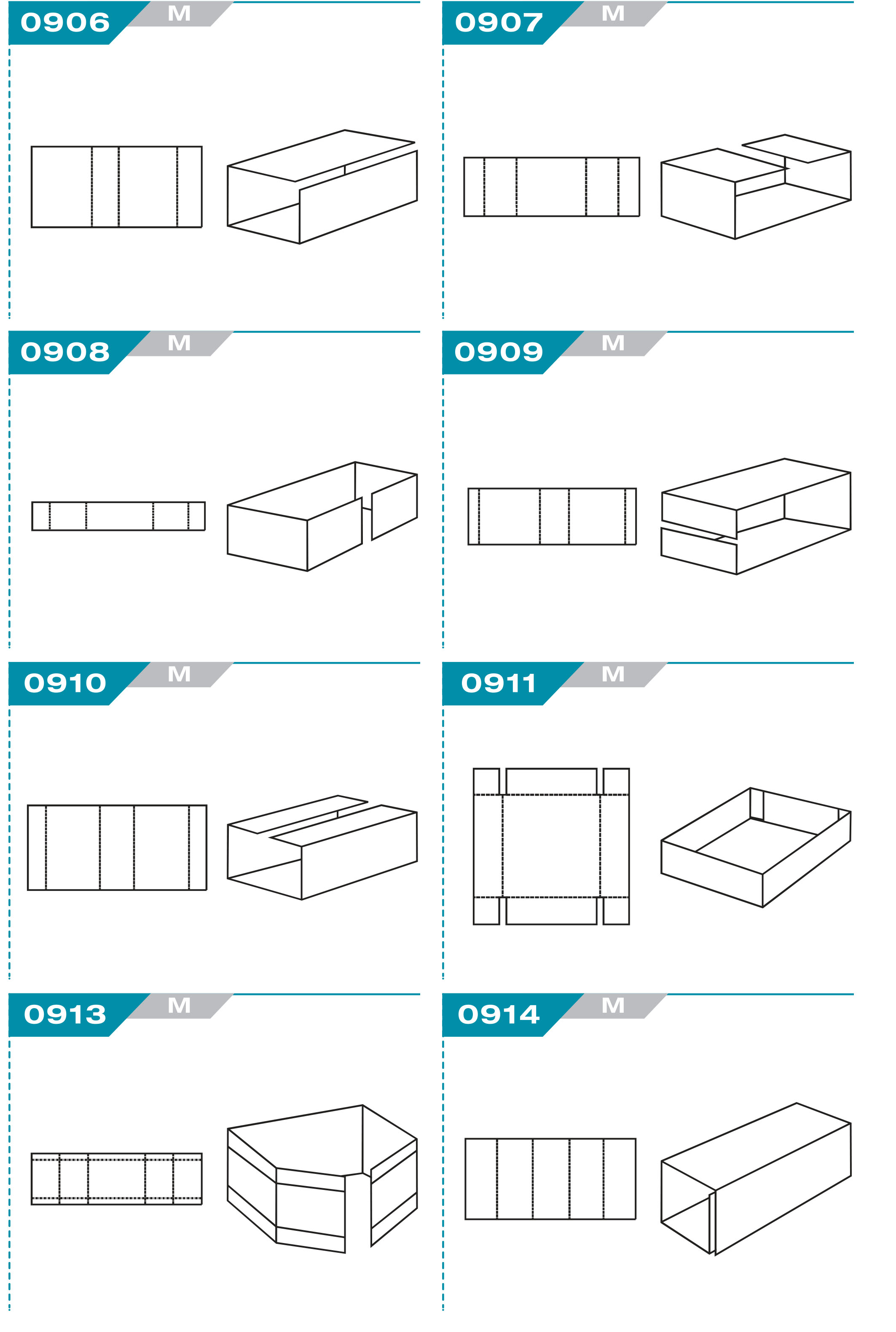 code fefco conditionnement intérieur