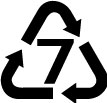 logo recyclage PLA